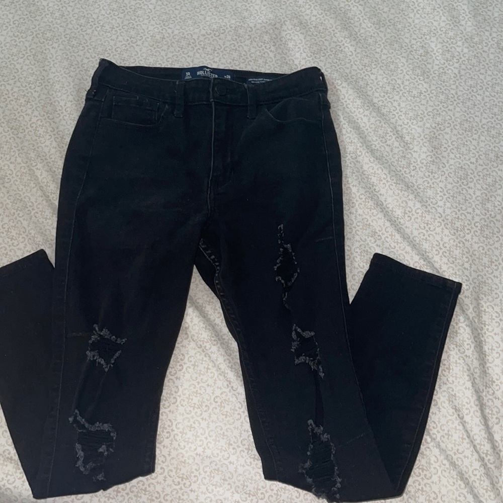 Hollister High-Rise Crop Super Skinny Jean